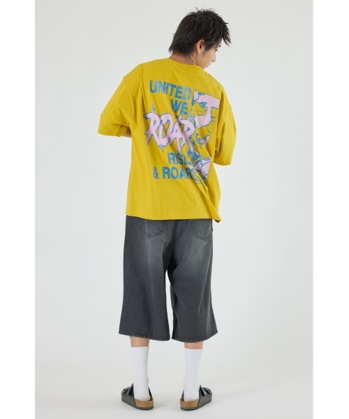 RODEO CROWNS WIDE BOWL(ロデオクラウンズワイドボウル)の「ROAR Tシャツ(Tシャツ/カットソー・メンズ・ブラック/ホワイト/マスタード・LARGE/MEDIUM)」の20枚目の写真