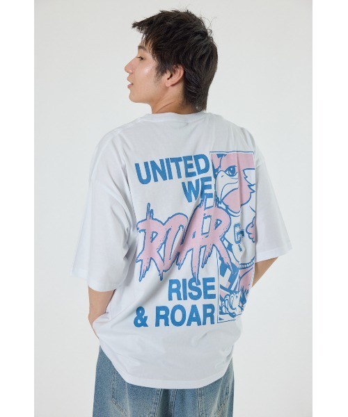 RODEO CROWNS WIDE BOWL(ロデオクラウンズワイドボウル)の「ROAR Tシャツ(Tシャツ/カットソー・メンズ・ブラック/ホワイト/マスタード・LARGE/MEDIUM)」の21枚目の写真