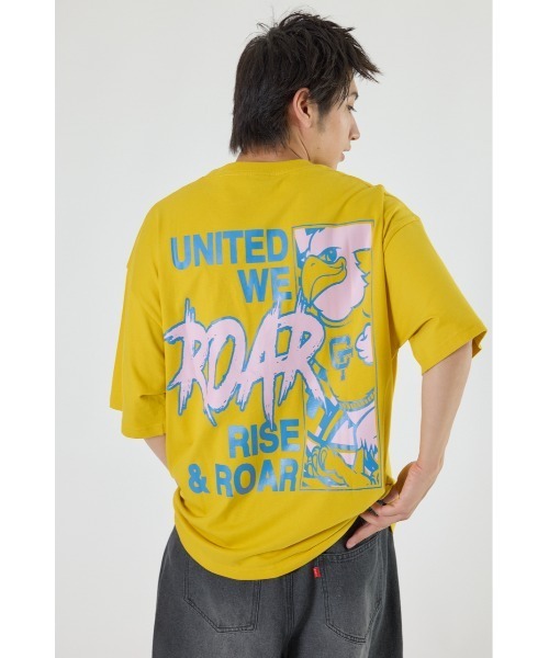 RODEO CROWNS WIDE BOWL(ロデオクラウンズワイドボウル)の「ROAR Tシャツ(Tシャツ/カットソー・メンズ・ブラック/ホワイト/マスタード・LARGE/MEDIUM)」の17枚目の写真