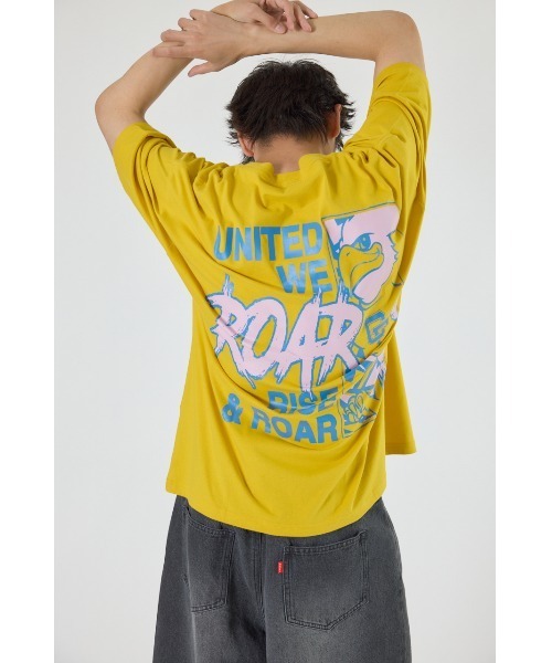 RODEO CROWNS WIDE BOWL(ロデオクラウンズワイドボウル)の「ROAR Tシャツ(Tシャツ/カットソー・メンズ・ブラック/ホワイト/マスタード・LARGE/MEDIUM)」の18枚目の写真