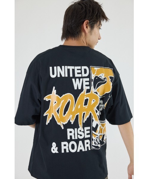 RODEO CROWNS WIDE BOWL(ロデオクラウンズワイドボウル)の「ROAR Tシャツ(Tシャツ/カットソー・メンズ・ブラック/ホワイト/マスタード・LARGE/MEDIUM)」の6枚目の写真