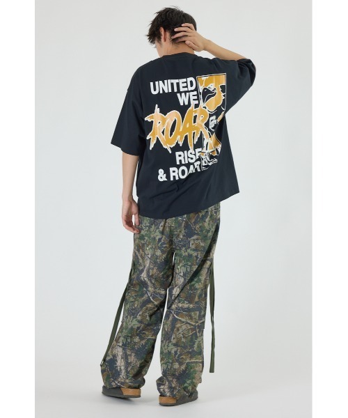 RODEO CROWNS WIDE BOWL(ロデオクラウンズワイドボウル)の「ROAR Tシャツ(Tシャツ/カットソー・メンズ・ブラック/ホワイト/マスタード・LARGE/MEDIUM)」の8枚目の写真
