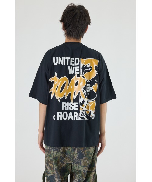 RODEO CROWNS WIDE BOWL(ロデオクラウンズワイドボウル)の「ROAR Tシャツ(Tシャツ/カットソー・メンズ・ブラック/ホワイト/マスタード・LARGE/MEDIUM)」の11枚目の写真