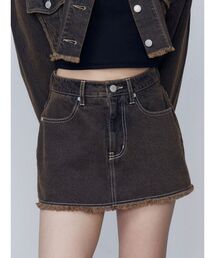 EMODA | ボックスミニスカート(スカート)