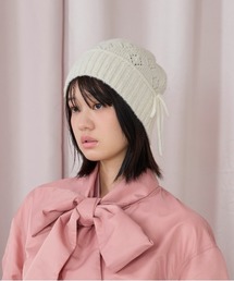kaorinomori（カオリノモリ）の「kaorinomori ラメルニット ジェム / カオリノモリ（ニットキャップ/ビーニー）」