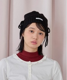 kaorinomori | kaorinomori ラメルニット ジェム / カオリノモリ(ニットキャップ/ビーニー)