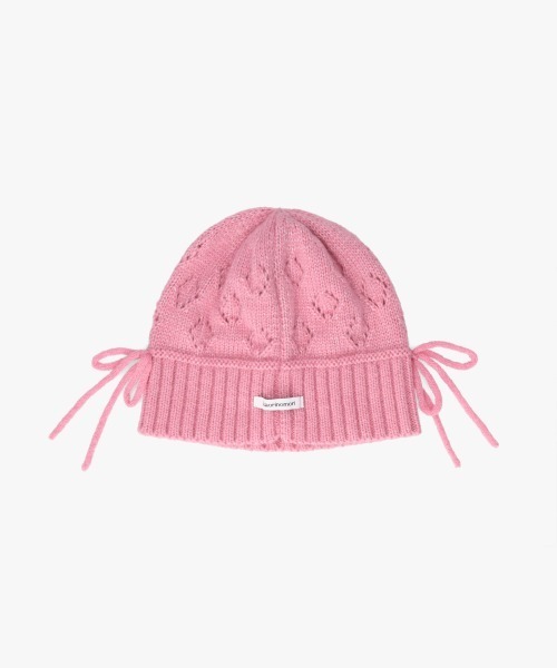 kaorinomori（カオリノモリ）の「kaorinomori ラメルニット ジェム / カオリノモリ（ニットキャップ/ビーニー・レディース・ブラック/ピンク/ホワイト・FREE）」の15枚目の写真