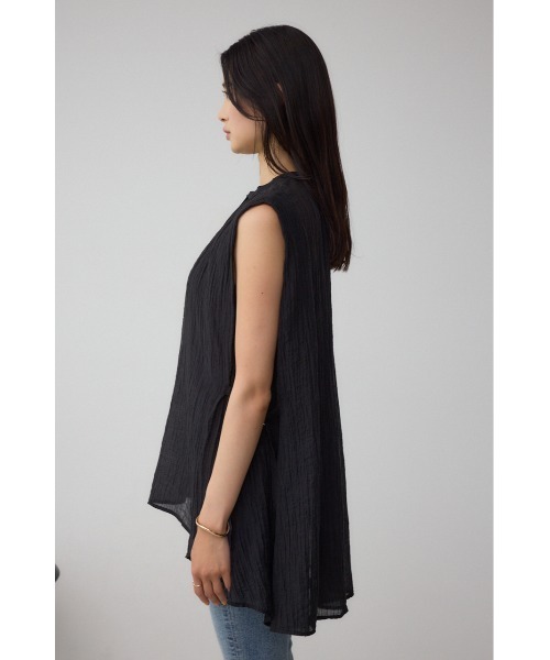 AZUL by moussy(アズールバイマウジー)の「C/T冷感 サイドベルトブラウス(シャツ/ブラウス・レディース・ブラック/オフホワイト/グレー・FREE)」の15枚目の写真