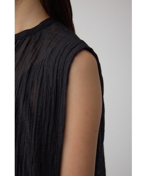 AZUL by moussy(アズールバイマウジー)の「C/T冷感 サイドベルトブラウス(シャツ/ブラウス・レディース・ブラック/オフホワイト/グレー・FREE)」の12枚目の写真