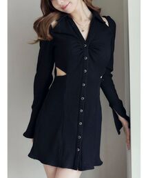 EATME | オープンカラーワンピース(ワンピース)