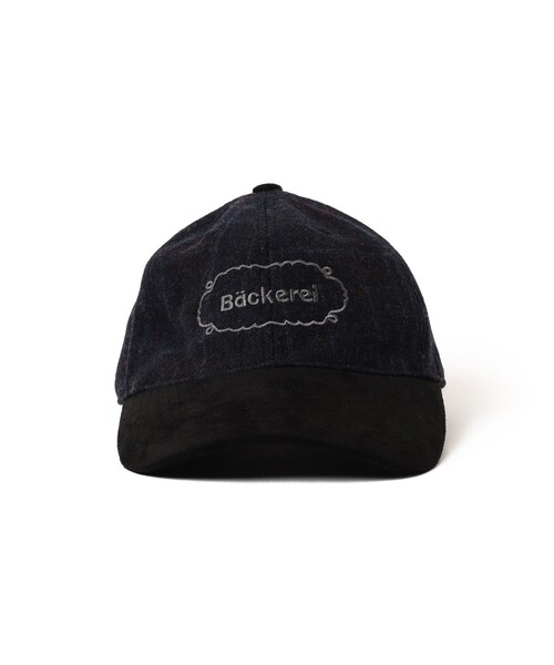 BEAMS HEART（ビームスハート）の「ウール混 チェック ロゴ キャップ（キャップ・メンズ・グリーン/ブラック・ONE SIZE）」の6枚目の写真