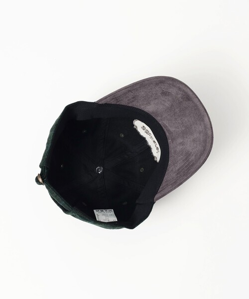 BEAMS HEART（ビームスハート）の「ウール混 チェック ロゴ キャップ（キャップ・メンズ・グリーン/ブラック・ONE SIZE）」の14枚目の写真