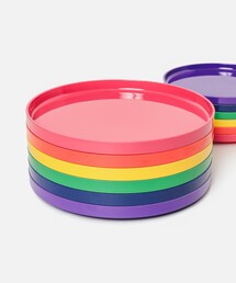 bpr BEAMS（ビーピーアール ビームス ）の「Heller / レインボー スタッキングプレート(M) 6点セット（食器）」