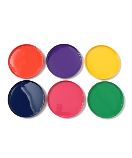 bpr BEAMS（ビーピーアール ビームス ）の「Heller / レインボー スタッキングプレート(M) 6点セット（食器・レディース・その他・ONE SIZE）」の4枚目の写真