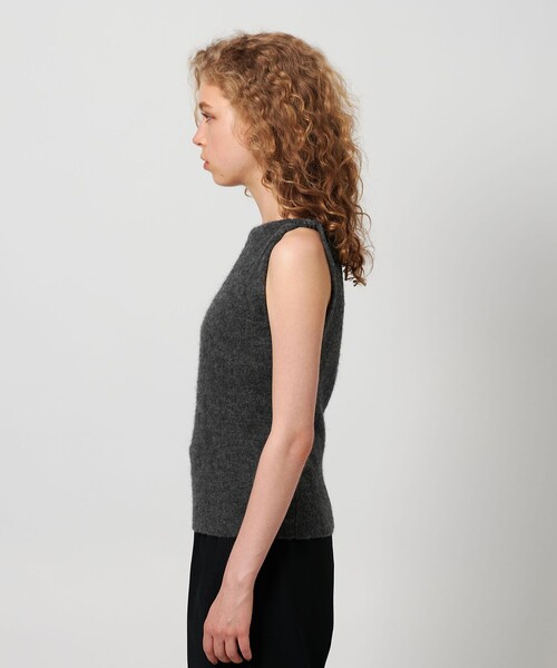 ATTISESSION＞ツイスト ショルダー ニットトップス（ニット/セーター