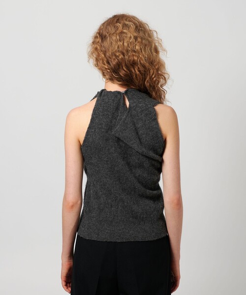 ＜ATTISESSION＞ツイストショルダーニットトップス ATTISESSION＞ツイスト ショルダー ニットトップス（ニット