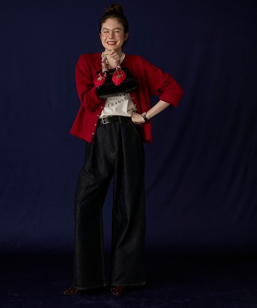 BONLECILL Marche(ボンルシールマルシェ)の「【BONLECILL Marche】がま口ボストンバッグ/ショルダーバッグ(ボストンバッグ・レディース・ブラウン/ワイン/ブラック・FREE)」の7枚目の写真
