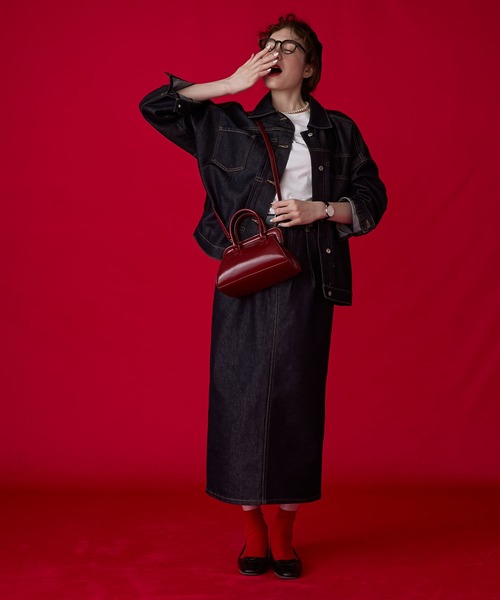 セール】【BONLECILL Marche】がま口ボストンバッグ/ショルダーバッグ