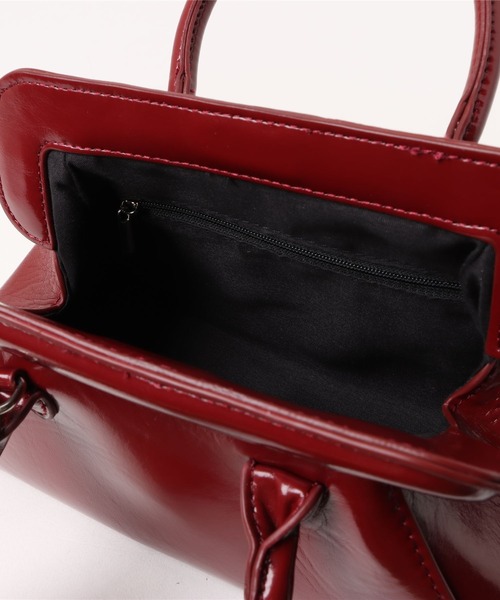 BONLECILL Marche(ボンルシールマルシェ)の「【BONLECILL Marche】がま口ボストンバッグ/ショルダーバッグ(ボストンバッグ・レディース・ブラウン/ワイン/ブラック・FREE)」の21枚目の写真