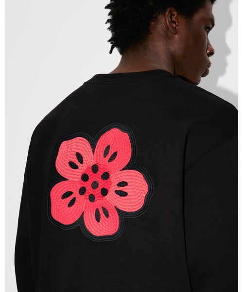 KENZO(ケンゾー)の「'Boke Flower' エンブロイド コットン スウェット(スウェット・メンズ・ブラック系その他5・SMALL/MEDIUM/LARGE/X-LARGE)」の7枚目の写真