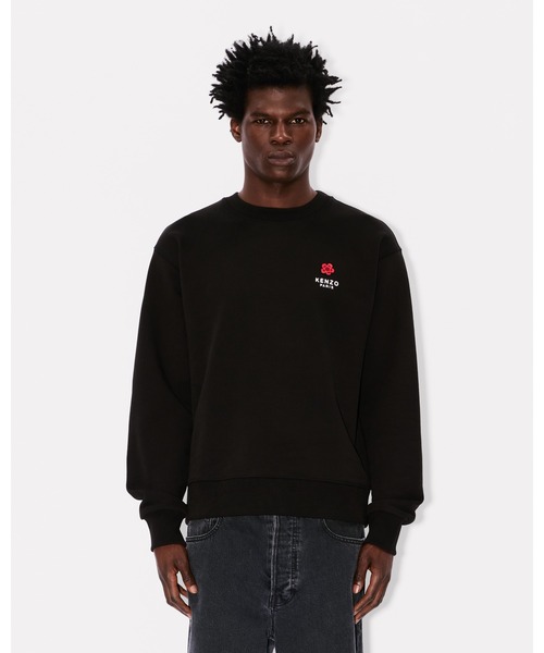 KENZO(ケンゾー)の「'Boke Flower' エンブロイド コットン スウェット(スウェット・メンズ・ブラック系その他5・SMALL/MEDIUM/LARGE/X-LARGE)」の6枚目の写真