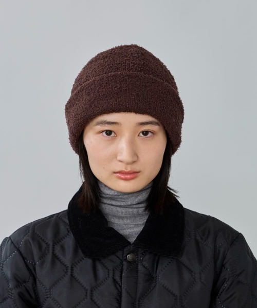 OVERRIDE（オーバーライド）の「OVERRIDE  TACTELMOLE WATCH / オーバーライド（ニットキャップ/ビーニー・レディース・ブラック/グレー/ホワイト/ピンク/ブラウン・57~59cm）」の4枚目の写真