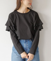 URBAN RESEARCH Sonny Label | 『WEB限定』ショルダーフリルプルオーバー(Tシャツ/カットソー)