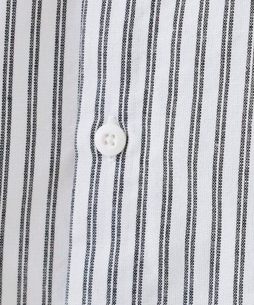 BEAMS HEART(ビームスハート)の「GMS ビッグシルエット ワークシャツ(シャツ/ブラウス・メンズ・ホワイト/ブルー・LARGE/MEDIUM/SMALL)」の12枚目の写真