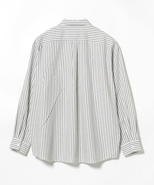 BEAMS HEART(ビームスハート)の「GMS ビッグシルエット ワークシャツ(シャツ/ブラウス・メンズ・ホワイト/ブルー・LARGE/MEDIUM/SMALL)」の16枚目の写真