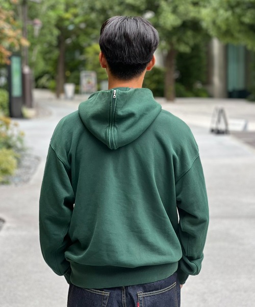 MAGIC NUMBER（マジック ナンバー）の「【MAGIC NUMBER】OLD SIGN WASHED ZIPHOOD SWEAT（スウェット・メンズ・グリーン/ネイビー・X-LARGE/LARGE/MEDIUM）」の3枚目の写真