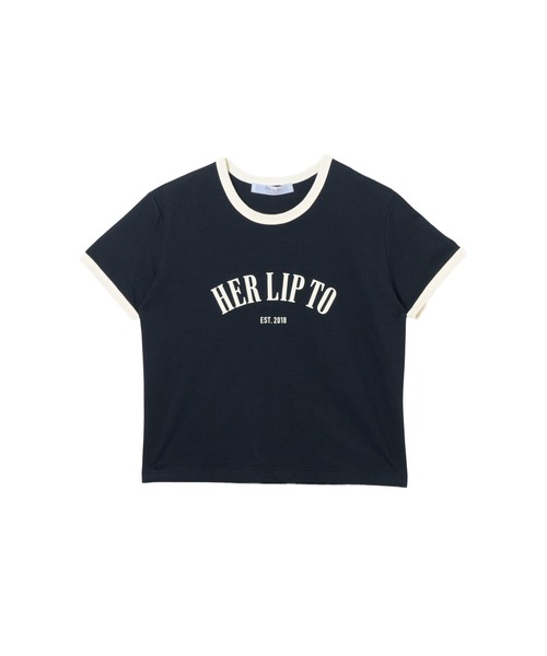 トップス Her lip to 2Way Shoulder Ruched Top Her lip to - ハーリップトゥ 2Way Shoulder Ruched Topの通販
