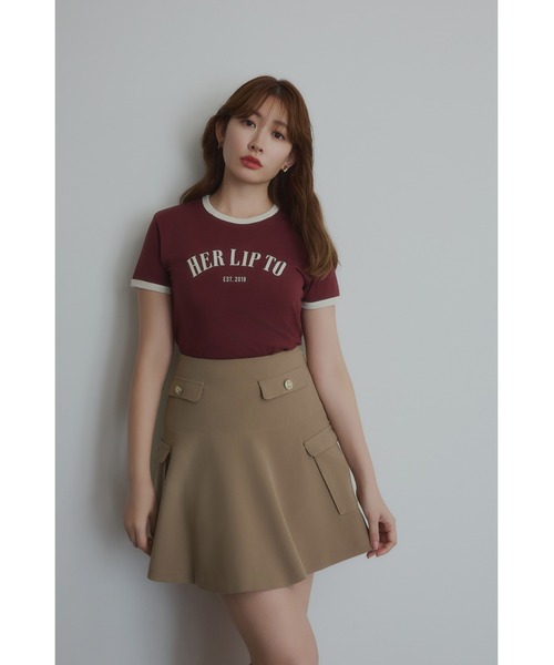 トップス Urban Basic Ringer Tee Urban Basic Ringer Tee（Tシャツ/カットソー）｜Her lip to