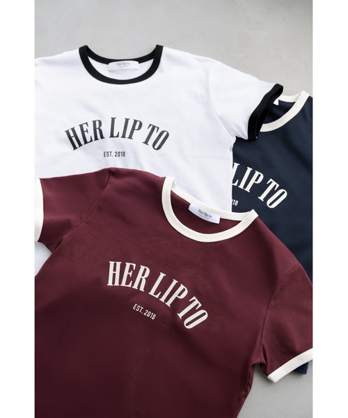 Urban Basic Ringer Tee（Tシャツ/カットソー）｜Her lip to