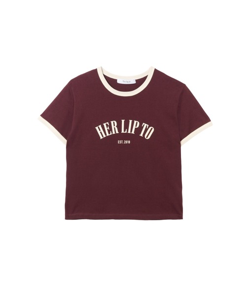 Urban Basic Ringer Tee（Tシャツ/カットソー）｜Her lip to
