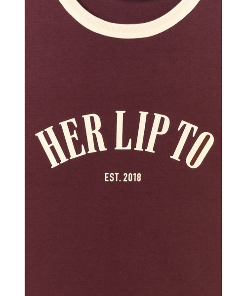 トップス herlipto Urban Basic Ringer Tee Urban Basic Ringer Tee
