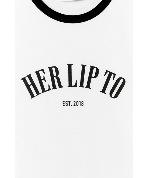トップス Urban Basic Ringer Tee Urban Basic Ringer Tee（Tシャツ/カットソー）｜Her lip to