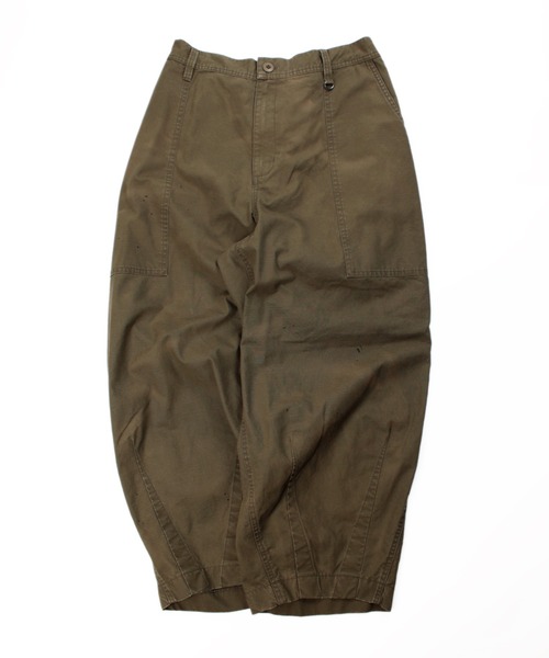 Universal Style Wear（ユニバーサルスタイルウェア）の「Universal Style Wear ユーズド風 バズーカ パンツ（その他パンツ・メンズ・アイボリー/ブラック/ライトカーキ・MEDIUM/LARGE/X-LARGE）」の14枚目の写真