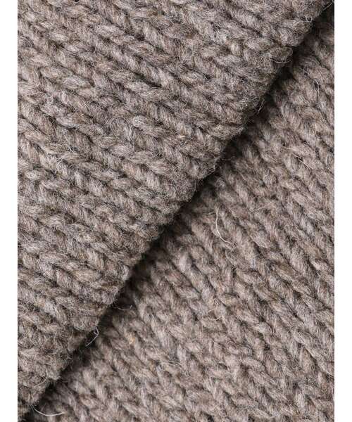 Ungrid(アングリッド)の「ルーズスリーブケーブルニット(ニット/セーター・レディース・ブラウン/アイボリー・FREE)」の19枚目の写真