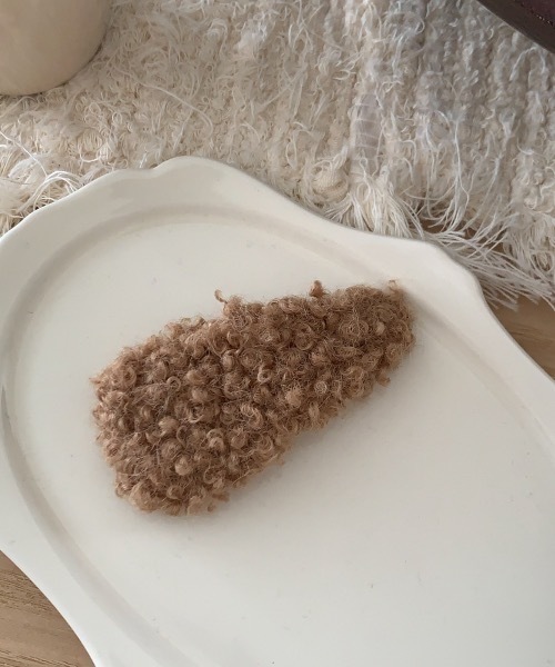 SHEPP(シープ)の「2P もこもこヘアピン(ヘアピン・レディース・ピンク/レッド/ホワイト/ブラウン・F)」の13枚目の写真