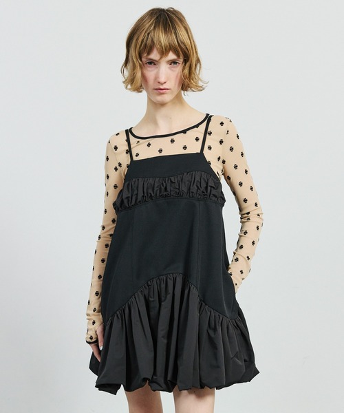 sorin バルーンキャミソールミニドレス ワンピース セール】Balloon Camisole Mini Dress/バルーンキャミソールミニドレス
