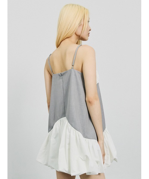 セール】Balloon Camisole Mini Dress/バルーンキャミソールミニドレス