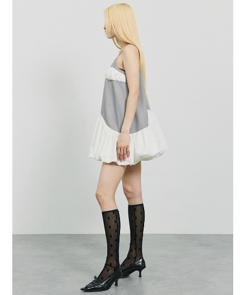 セール】Balloon Camisole Mini Dress/バルーンキャミソールミニドレス