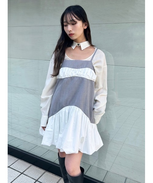 SORIN（ソリン ）の「Balloon Camisole Mini Dress/バルーン