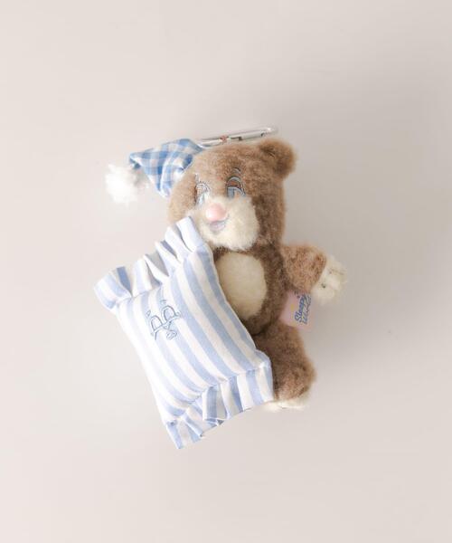 SMELLY（スメリー）の「『WEB/一部店舗限定』NEONMOON　Sleepy Teddy Key Holder（キーホルダー・レディース・パープル/ミント/ピンク/ブラウン/アイボリー・-）」の4枚目の写真