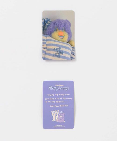 SMELLY（スメリー）の「『WEB/一部店舗限定』NEONMOON　Sleepy Teddy Key Holder（キーホルダー・レディース・パープル/ミント/ピンク/ブラウン/アイボリー・-）」の12枚目の写真