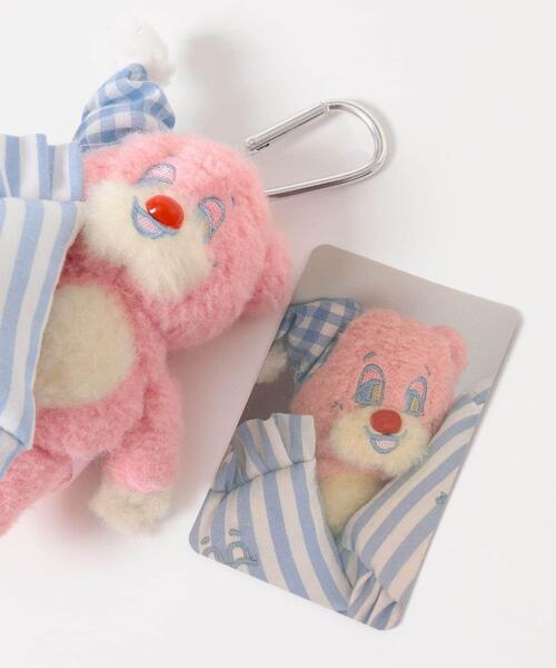 SMELLY（スメリー）の「『WEB/一部店舗限定』NEONMOON　Sleepy Teddy Key Holder（キーホルダー・レディース・パープル/ミント/ピンク/ブラウン/アイボリー・-）」の20枚目の写真