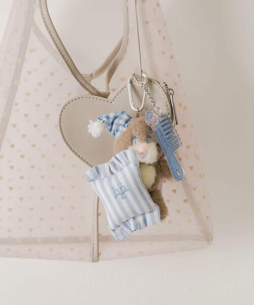 SMELLY（スメリー）の「『WEB/一部店舗限定』NEONMOON　Sleepy Teddy Key Holder（キーホルダー・レディース・パープル/ミント/ピンク/ブラウン/アイボリー・-）」の21枚目の写真