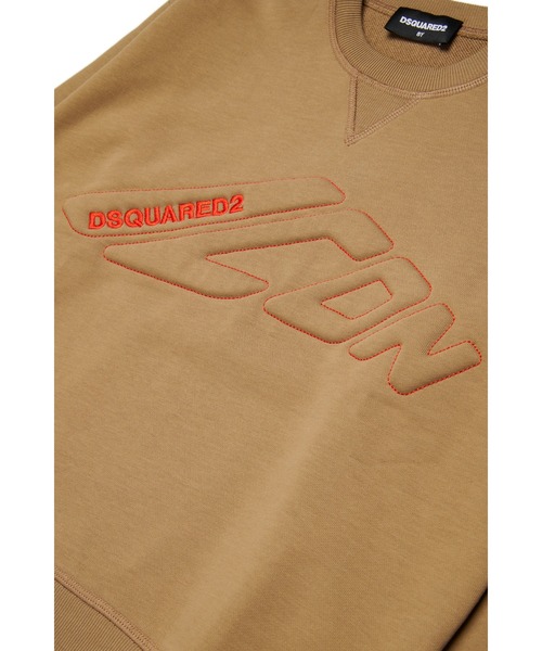 DSQUARED2(ディースクエアード)の「キッズ プルオーバースウェット DSQUARED KID(スウェット・キッズ・ブラウン・4Y/16Y/14Y/12Y/10Y/8Y/6Y)」の2枚目の写真