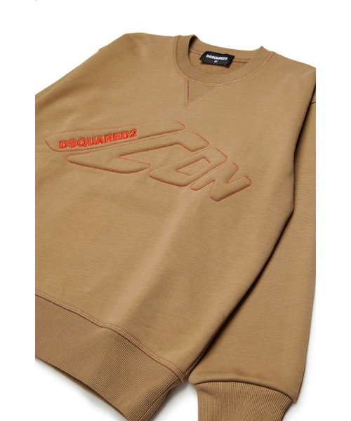 DSQUARED2(ディースクエアード)の「キッズ プルオーバースウェット DSQUARED KID(スウェット・キッズ・ブラウン・4Y/16Y/14Y/12Y/10Y/8Y/6Y)」の3枚目の写真