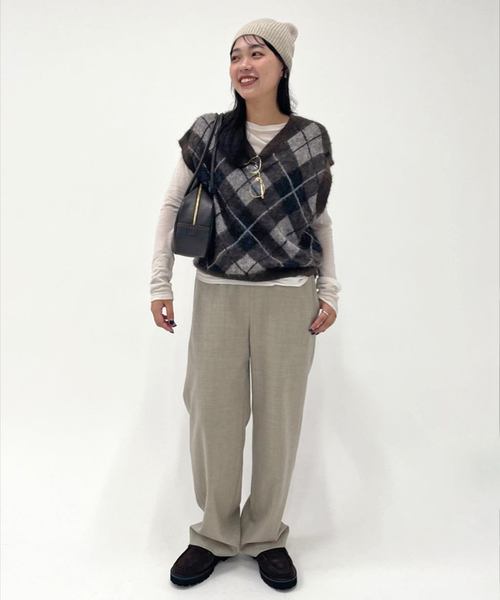 アーガイルベスト（ベスト）｜FRAMeWORK（フレームワーク）の